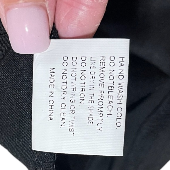 T-Shirt Dress Short Sleeve Mini Basic T-Shirt Dress in Black Size Small - Picture 12 of 13